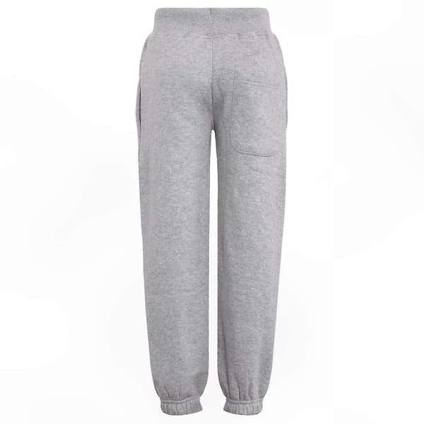 Ensfarget unisex hettegenser med joggebukse Grey 2-3 Years
