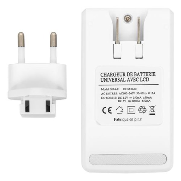 Universal Smartphone Batterilader LED-indikator USB-indgang