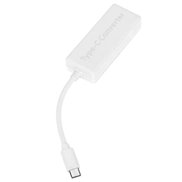 Adapter til MagSafe 2/1 til TypeC-konverter til MacBook Switch-spillekonsoller Mobiltelefoner Notebooks (hvid)