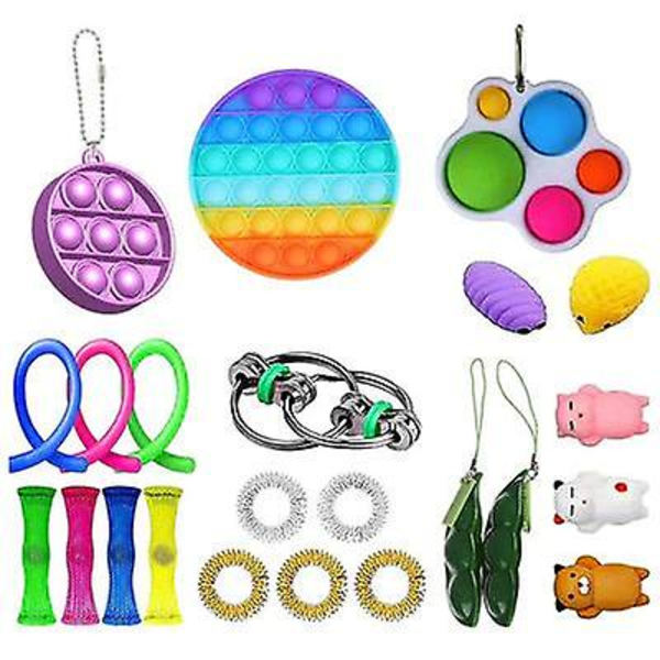 23-pack Sensorisk Leksaksset Antistress Relief Fidget Leksaker