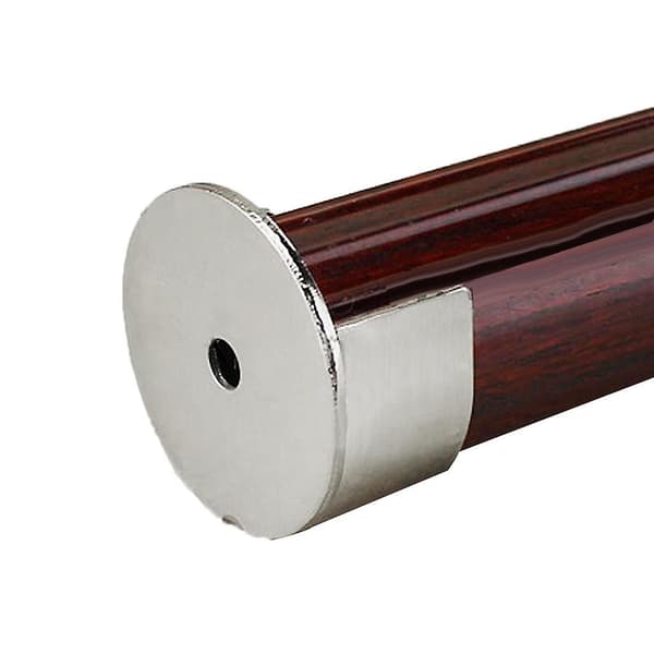 4x2x Infälld konsol Gardinskena Stöd Gardinstångsfäste Väggfäste 28mm