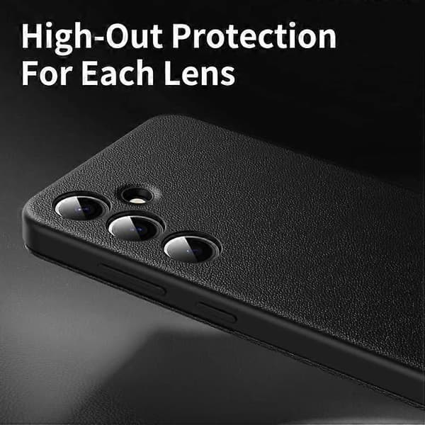 [LCS] För Samsung Galaxy S23 Ultra 5G Smart View Window Läderfodral med kortplats Black