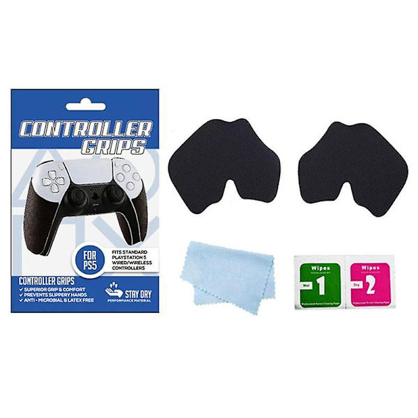 Sklisikkert håndtaks-klistremerke for PS5-kontroller, beskyttelsesdeksel tilbehør, gamepad-beskyttelse, smartere blekksprut-håndgrep-klistremerke