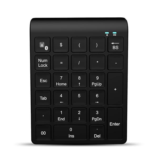 [LCS]27 Taster Bluetooth Numerisk Tastatur Med Mini Størrelse