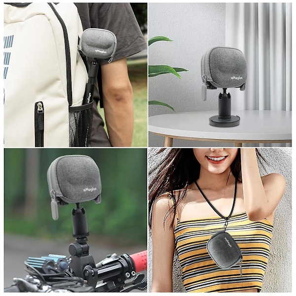 Mini Förvaringsväska Bärväska Handväska Hårt Skyddsfodral för Go 3 Actionkameratillbehör