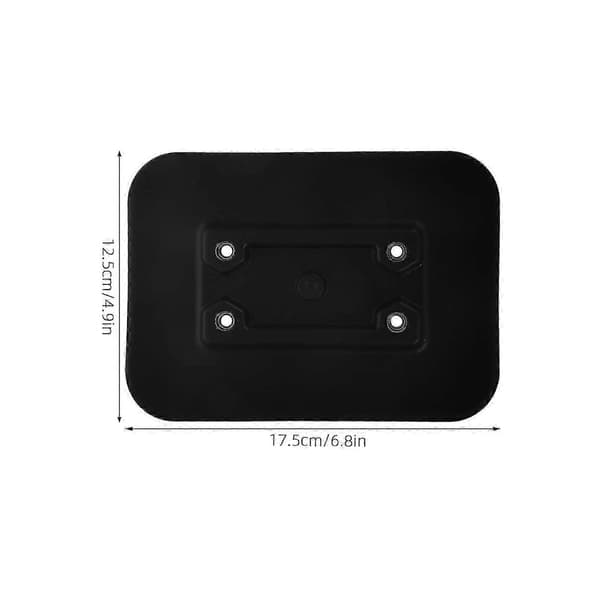 Båtspöhållare Rack Bakplatta För Däck Kanot Flotte Justerbar PVC Montering 1-pack