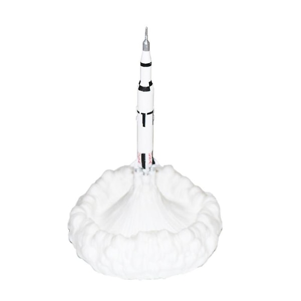 Apollo Rymdraket Lampa 3D-Printad Skrivbords LED Nattlampa USB Uppladdningsbar Hem Sovrum Ornament
