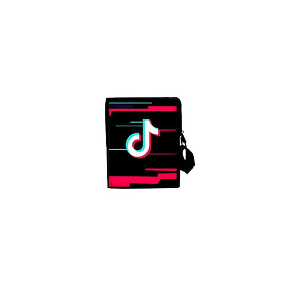 Gutter Tik Tok 3D Digitaltrykk Skolesekk Ryggsekk Skulderveske G