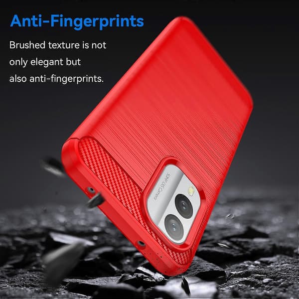 [LCS]TPU-telefonfodral för Nokia X30 5G Red