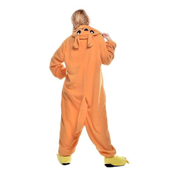 Reedca Totoro Vuxen Onesie Halloween Cosplay Kostymer Anime Pyjamas För Kvinnor Och Flickor, Knappstängning Kangaroo M