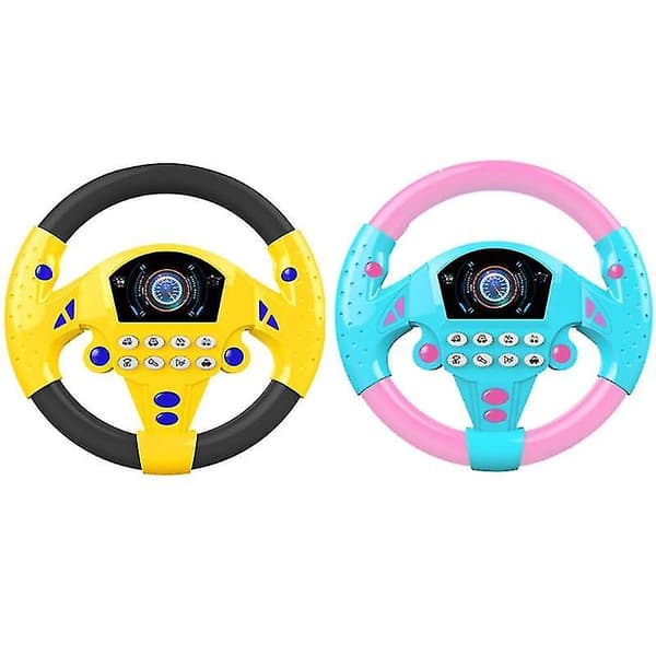 [LCS]Simulert bilkjøring Co-pilot ratt black-yellow