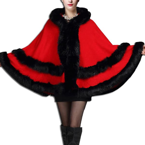 [LCS]Faux Fur Worsted Kappe Kompatibel med Piger