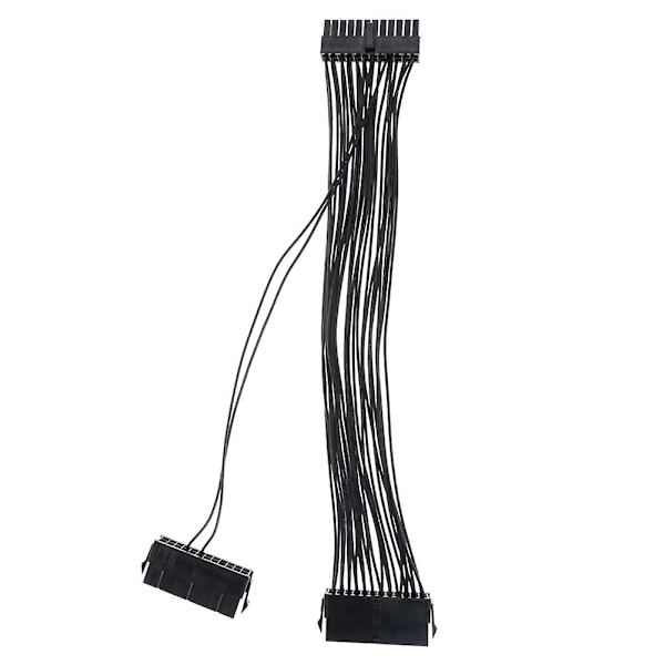 Dual Psu Power Extender Kabel 24pin Atx Pc Mining Adapter Connector Husholdningscomputer Sæt Kompatibel med Bitcoin Miner Mining