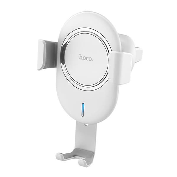 [LCS]Hoco cw17 qi trådløs 10w hurtigoplader tyngdekraft auto-lås bil luft