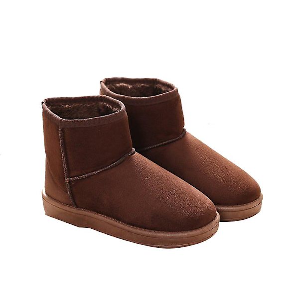 Klassisk vinterstövel för dam brown 37