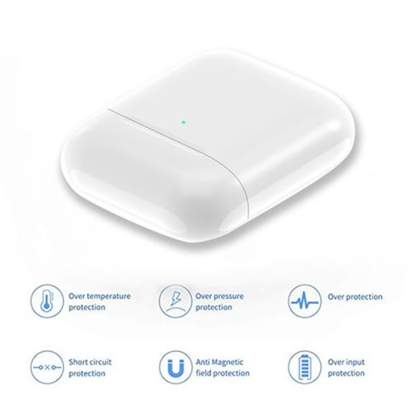 Air Pods Trådløs Lader Erstatningsdeksel Etui Boks f