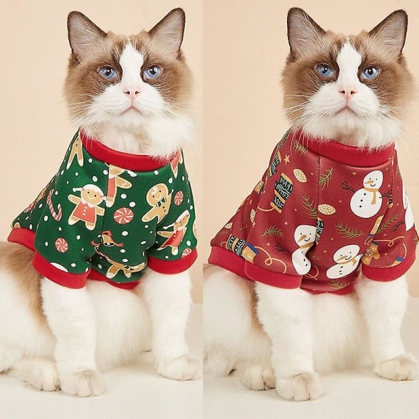 Husdjur katt kostym kläder för katter vinter Red gift Xl-18 418d | Red gift  | Xl-18 | Fyndiq