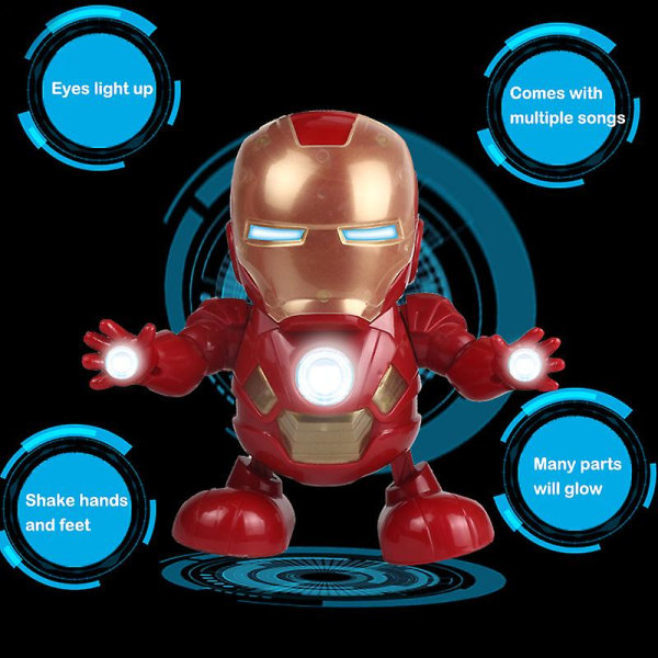 Avenger Elektrisk Dansande Iron Man Robot Captain America