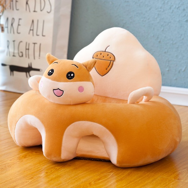 Tecknad Sittplats Barn Baby Söt Baby Anti-fallande Soffa Tecknad Djur Plyschleksak för Baby Unicorn