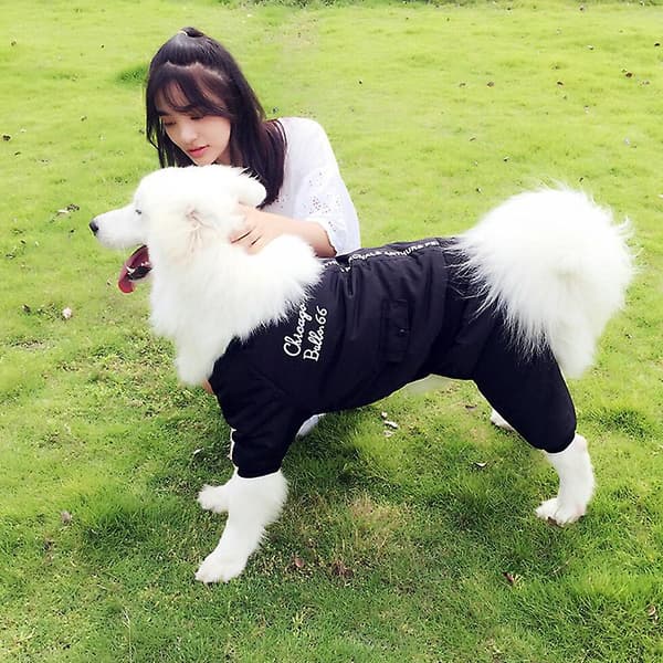 [LCS] Vinterpäls Kläder för hundar Vinterkläder Varma hundkläder 6XL