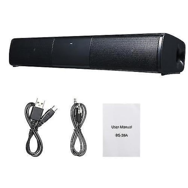 BS-28A Kotiteatteri Bluetooth Soundbar TV Basso Stereo Kaiutin