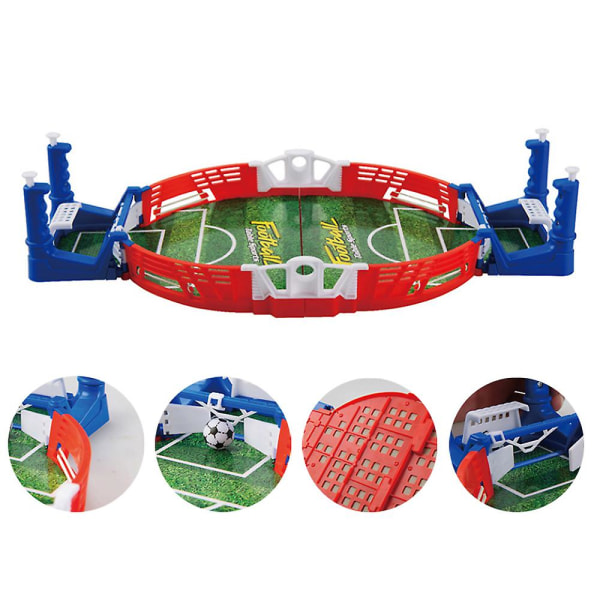 Mini Fotbollsspel Brädspel Set Bordsfotboll Leksaker För Barn Bordsspel Lekbollar