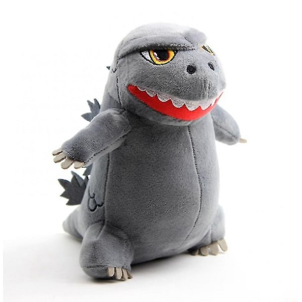 Godzilla Monster Plyschleksak Mjuk plyschdjurdocka gray 10cm