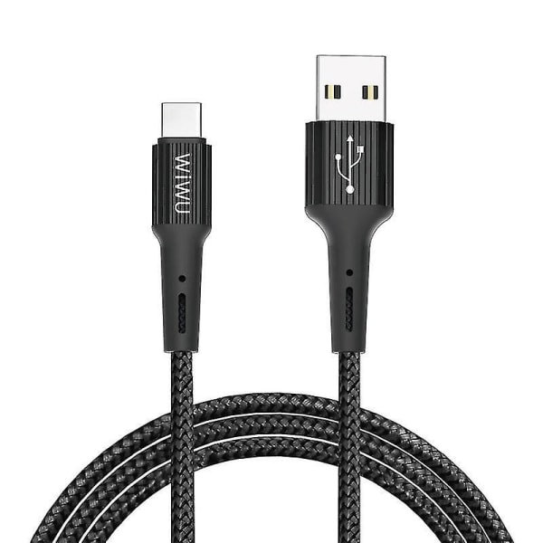 WIWU G20 1.2m 2.4A USB til Type-C/USB-C Gear Data Synkroniserings- og Ladekabel
