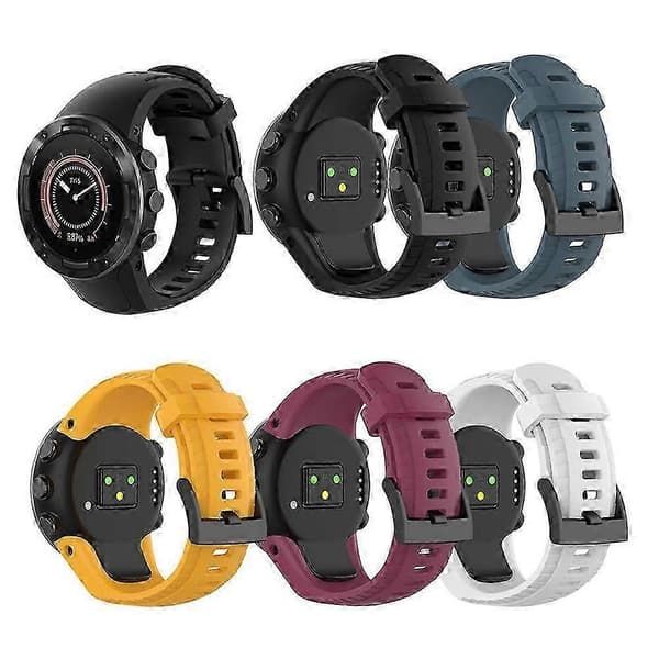 Silikonklokkerem for Suunto 5 Smartklokke white