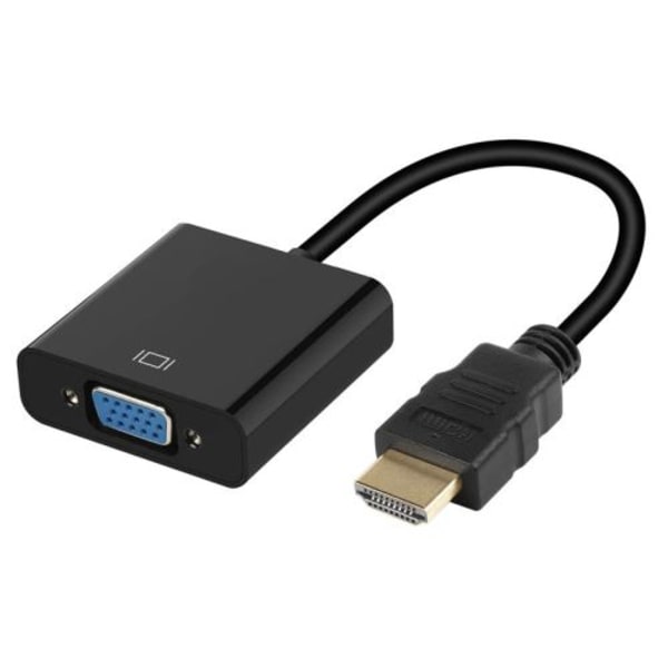 VGA til HDMI-adapter for Mac og PC TV-konverteringsskjerm