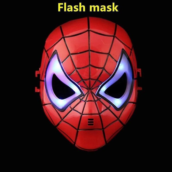 Child Avengers Superhjälte Spiderman Hulk Iron Man Wolverine Cosplay Mask / Halloween Pojkar och Flickor Party Cartoon Mask Present 5