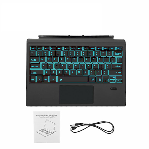 Bluetooth-tangentbord kompatibelt med Surface Pro 7 6 5 4 3