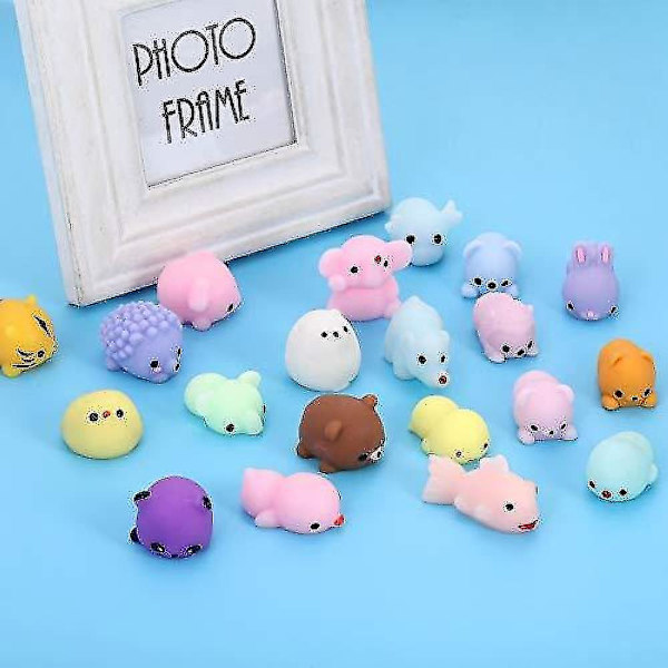 36 st Squishies Squishy leksak 24 st festfavörer för barn mochi sq