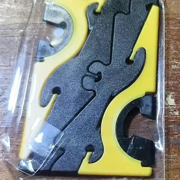 [LCS]Universal Pocket Tripod – Kompakt telefonstativsett i lommebokstørrelse Yellow