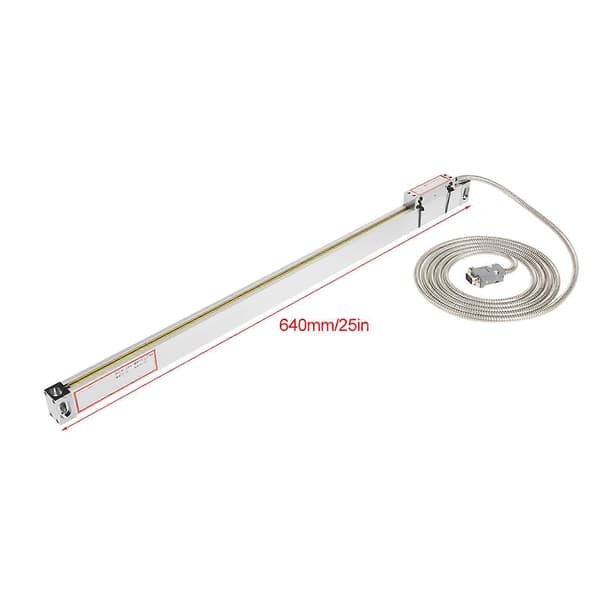 [LCS]JC800 500mm 20\" Linjär Skala Svarv Fräs Digital Avläsning Encoder för JCS900?2AE/3AE DRO