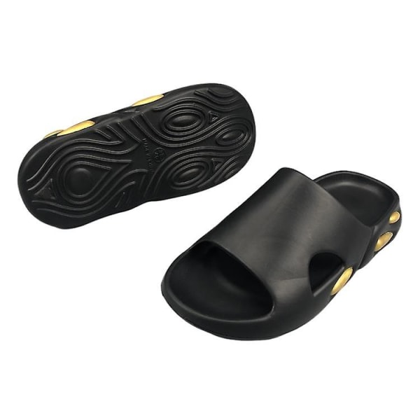 Bekväma mjuka sandaler för män, halkfria flip-flops 43