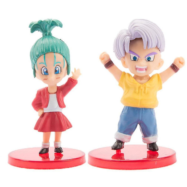 [LCS]13 stk. Dragon Ball Barndomsversion Son Goku Gohan Figur Legetøj