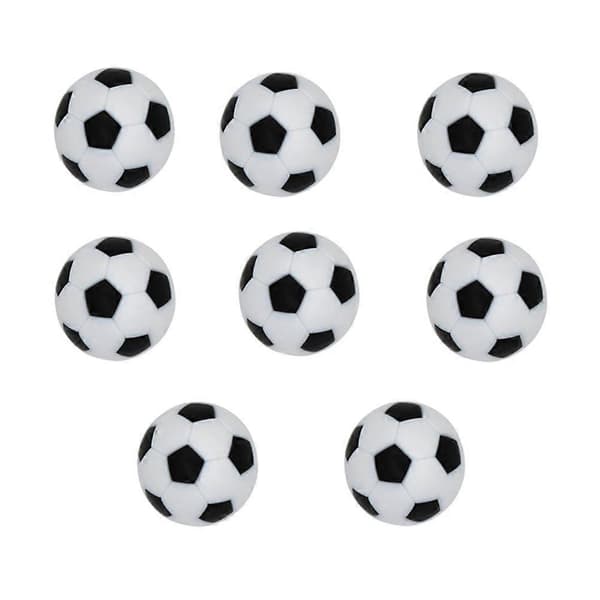 8 stk. 32 mm bordfodboldbolde til udskiftning af officielle bordfodboldspil 8pcs