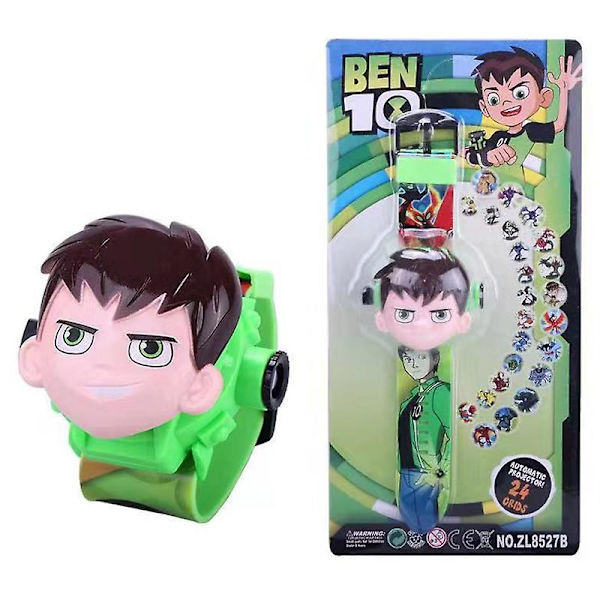 Barnleksaker Klocka Actionfigur Avengers 3 Spiderman Hulk Ironman Figur Modell Leksaker Elektronisk Ben1