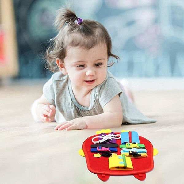 Montessori småbarn Upptagna barnbrädeleksaker-bästa leksakspresenterna Figure 4