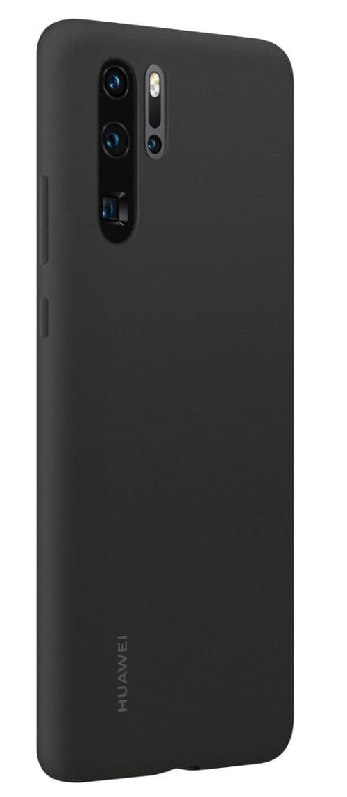 [LCS]Huawei Svart Silikon Hårt Fodral för P30 Pro