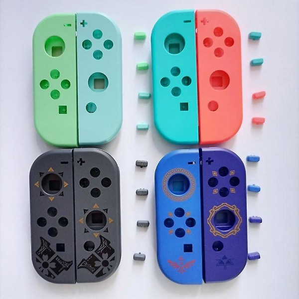 Ny design för nintendo switch ns joycon joy con controller utbyteshus case för nintendoswitch reparationstillbehör G