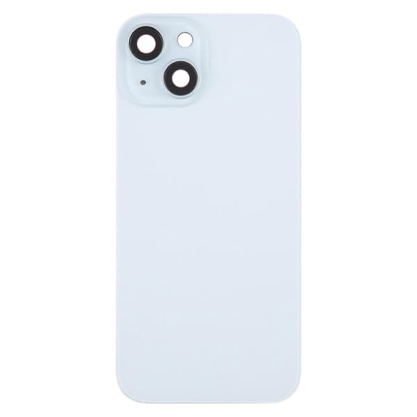 För iPhone 15 Plus batteribakstycke med kameralinsskydd + MagSafe-magnet Blue