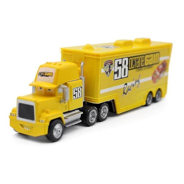 Biler Nr. 58 Container Lastebil Tilhenger Legering Leke Bil Modell