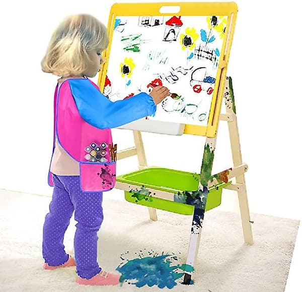 [LCS] Barneforkle Barnas Kunstsmokk Langermet blue