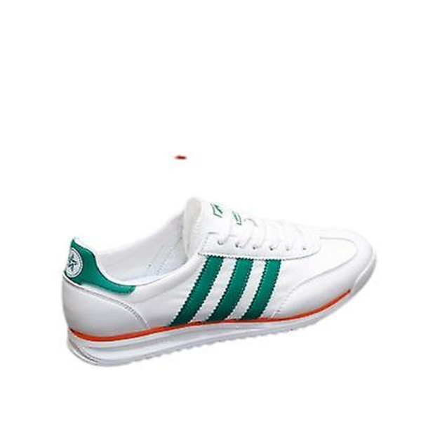 Nya Andningsbara Allround Casual Sportskor Herr white green 36