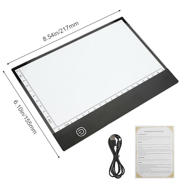 A5 LED Tegnebrett Lysboks for Sporing og Kopiering