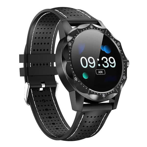 Smart Watch Waterproof Activity, Fitness Tracker och klocka (svart)