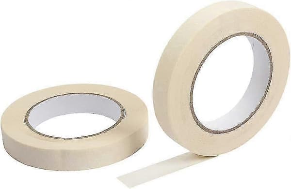 2 rullaa maalarinteippiä - 50 m pituus x 18 mm leveys tee-se-itse- ja askarteluun