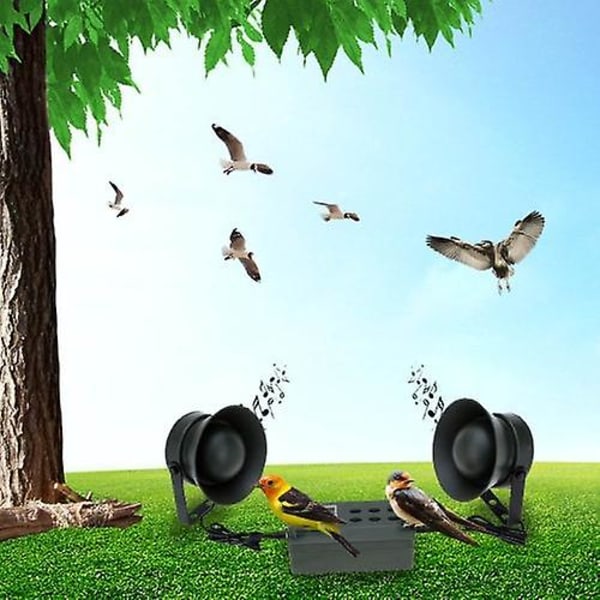 Utomhus Jakt Decoy Bird Caller Mp3 Bird Sound med 2 högtalare